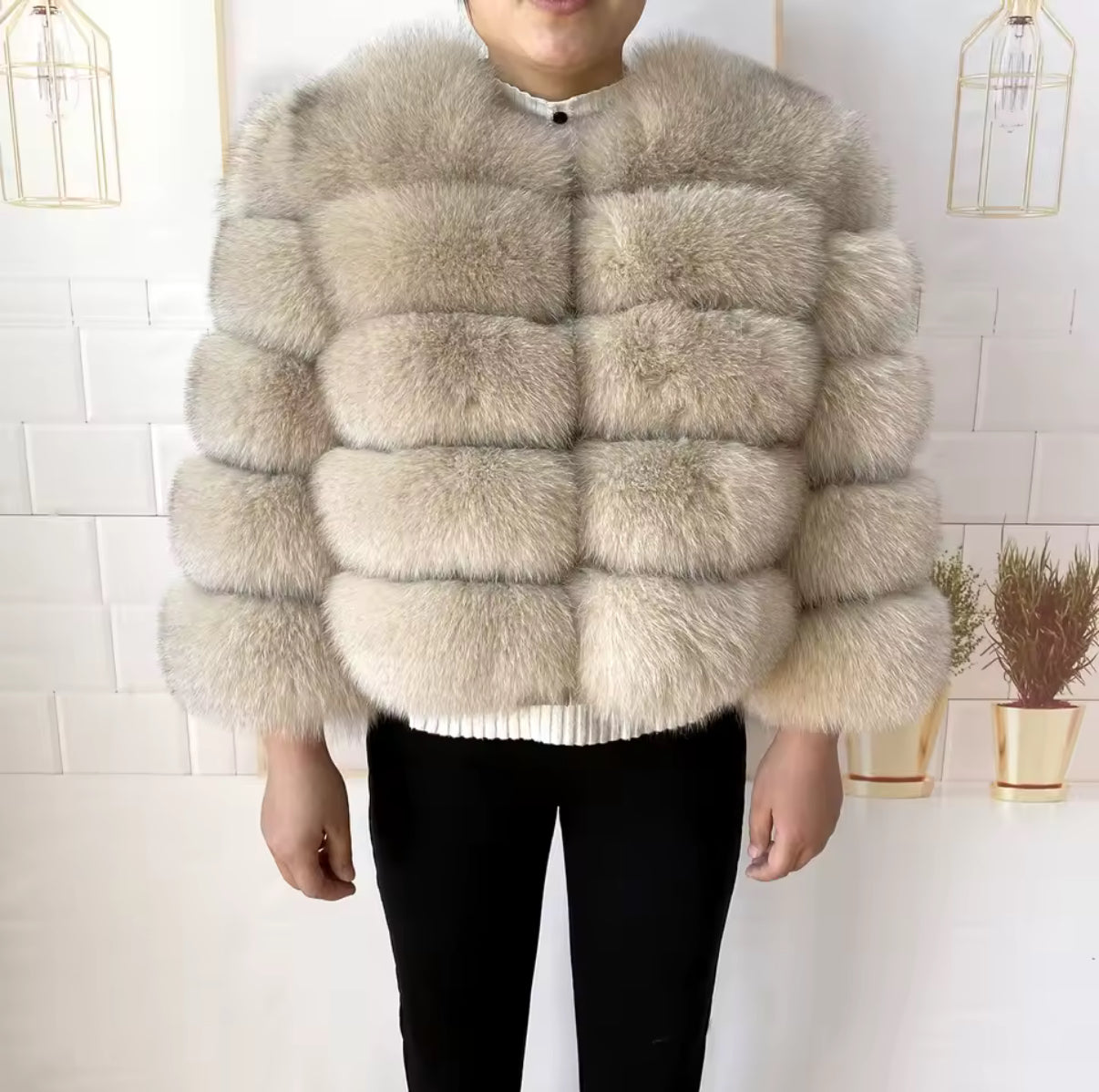 Cream Real Coat
