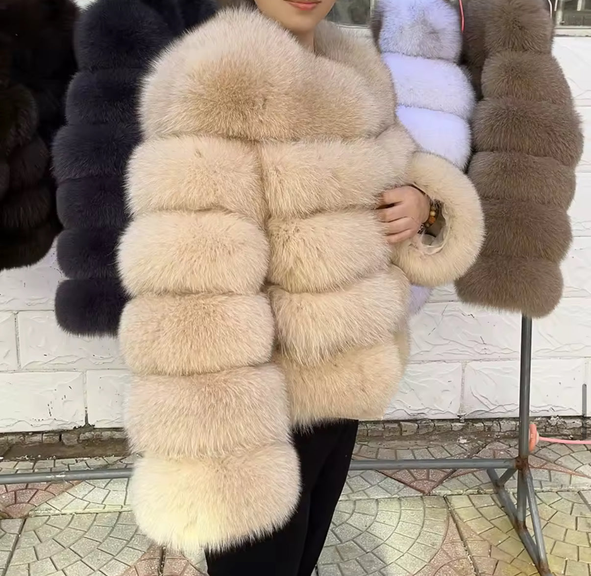 Light Cream Real Coat