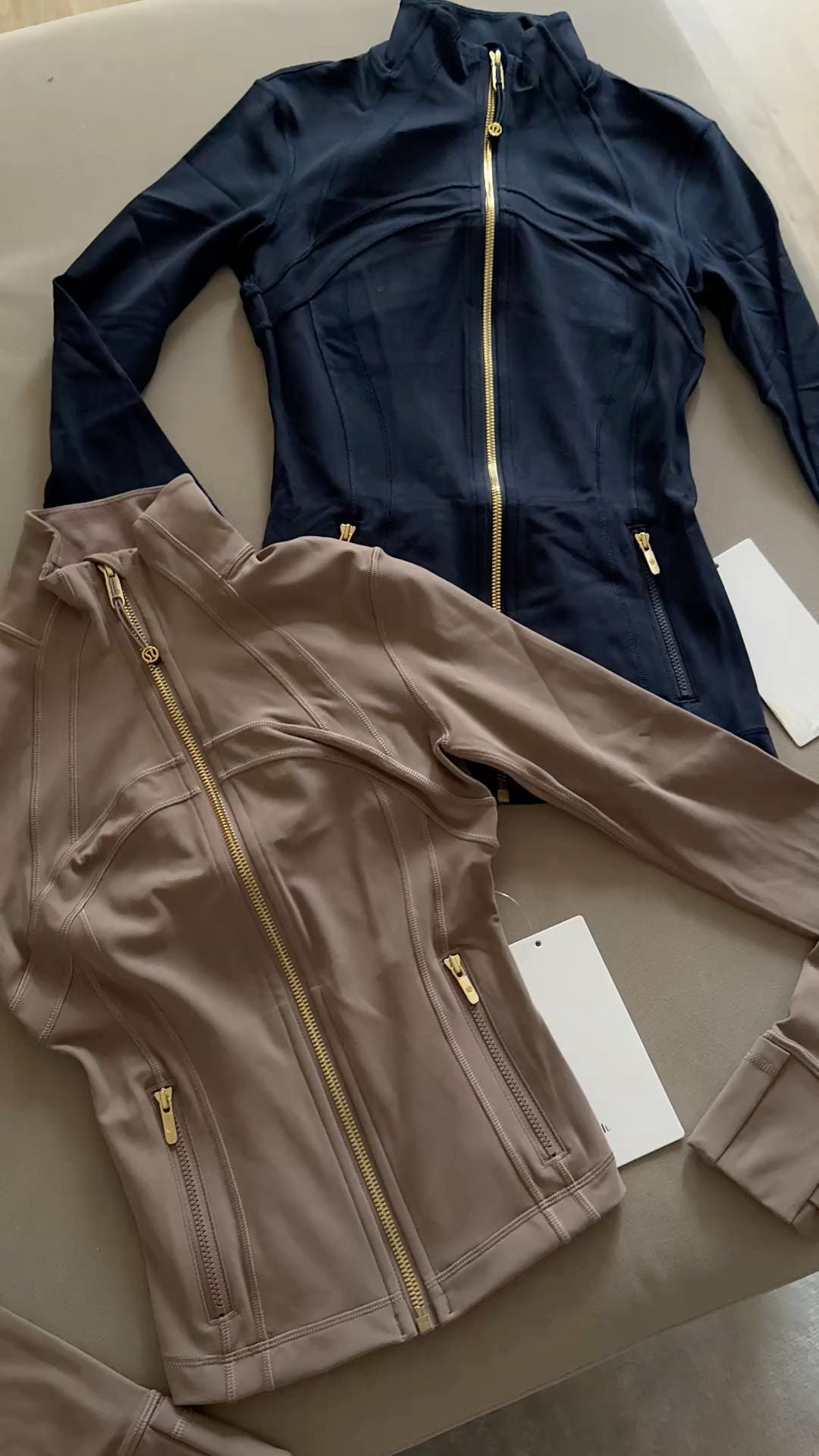 Gold Zip Jackets