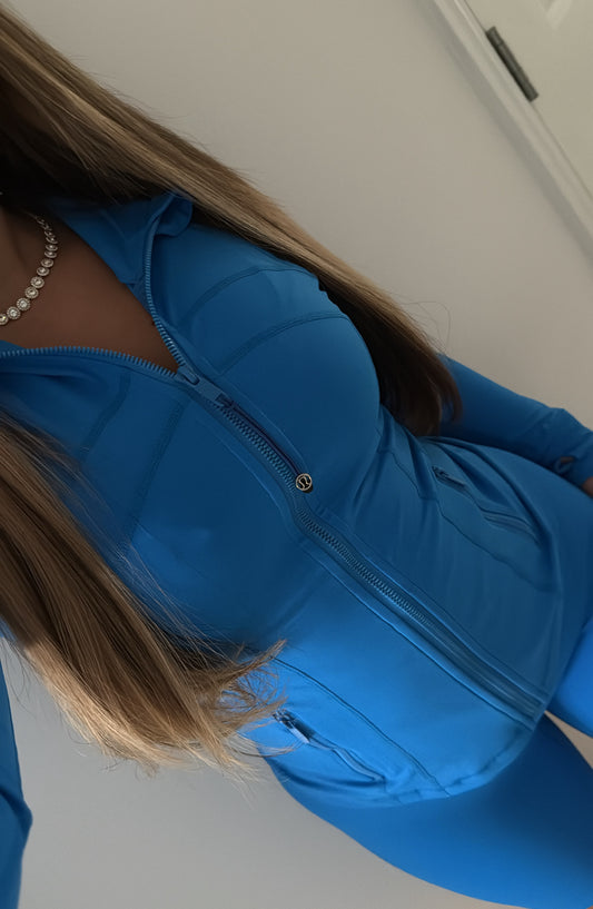 Royal Blue Leggings Set
