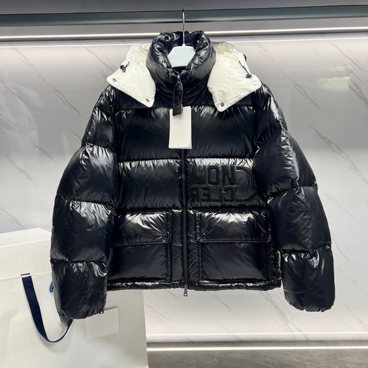Black Coat White Hood