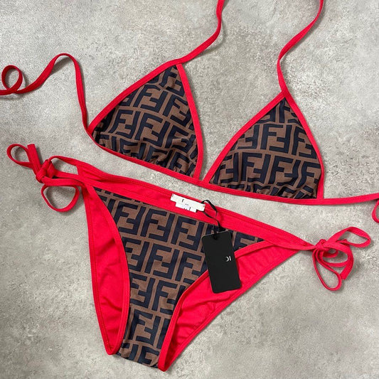 Red/Brown Bikini