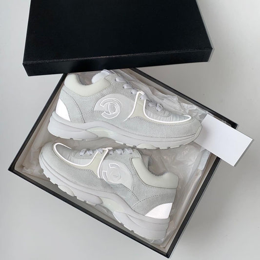 White Light Up Trainers