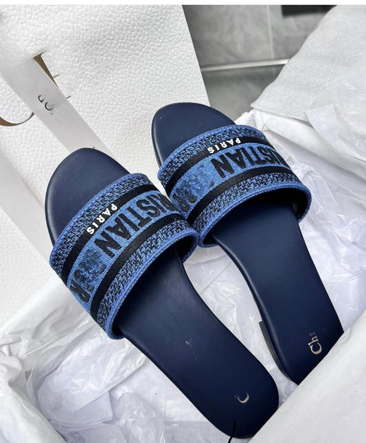 Navy Sliders