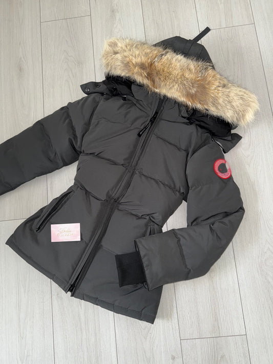 Grey Coat Women’s With Drawstring