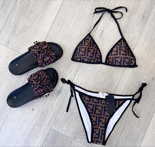 Brown Matching Set